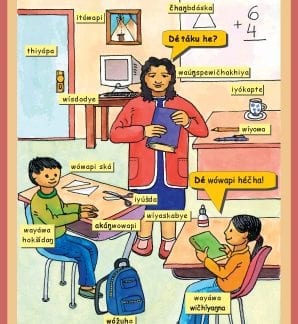 Dakota Language Classroom Poster