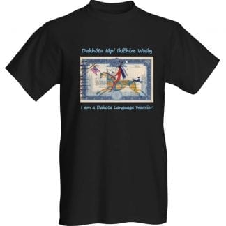 Dakota Language Organization Ledger Art Shirt